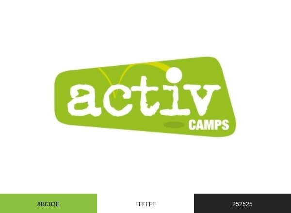 Activ Camps brand color palette