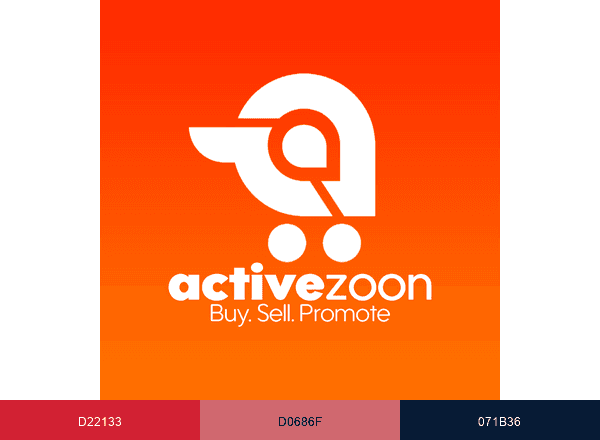 Activezoon brand color palette
