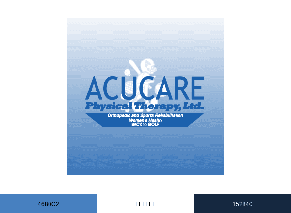 Acucare Physical Therapy brand color palette