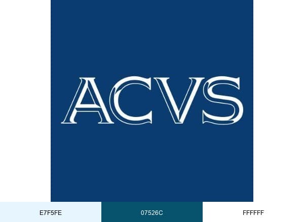 ACVS brand color palette