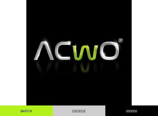 ACwO brand color palette