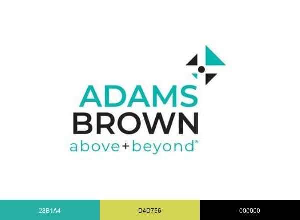 Adams Brown brand color palette