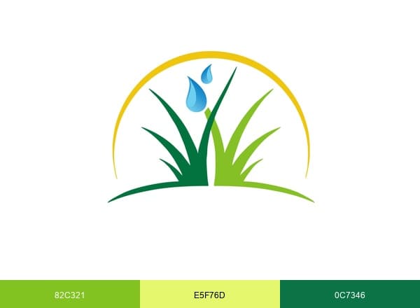 Add A Lawn Quality Hydroseeding Inc brand color palette