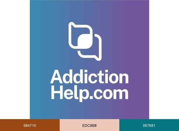 AddictionHelp.com brand color palette