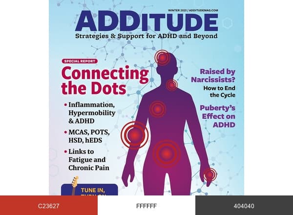 ADDitude brand color palette