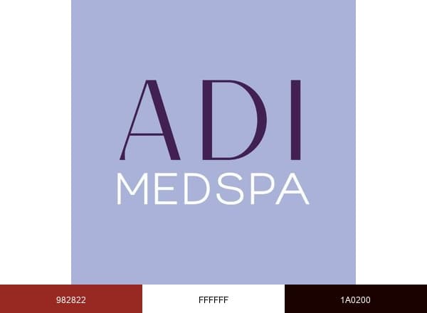 Adi MedSpa brand color palette