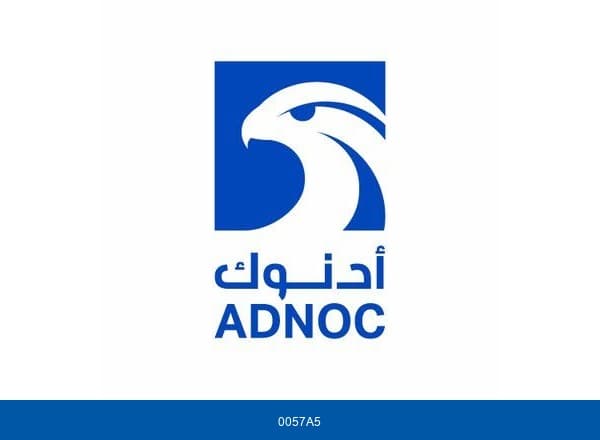 ADNOC brand color palette
