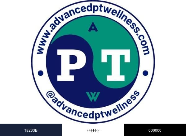 Advanced Physical Therapy & Wellness brand color palette