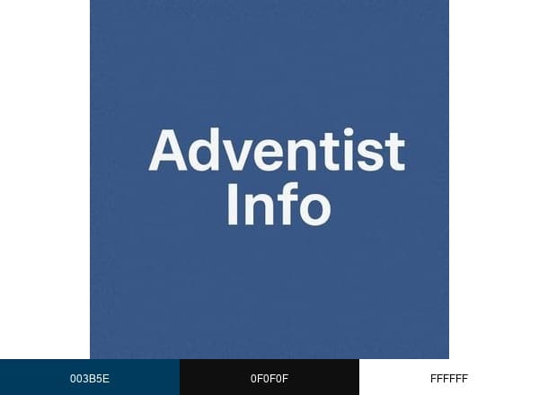 Adventist Connect brand color palette