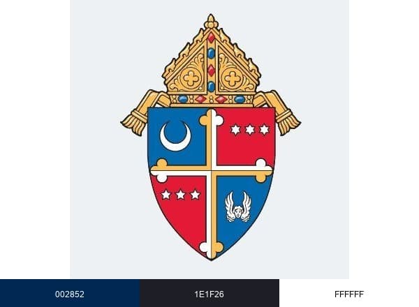 Catholic Archdiocese of Washington brand color palette