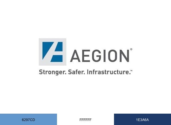 Aegion Corporation brand color palette