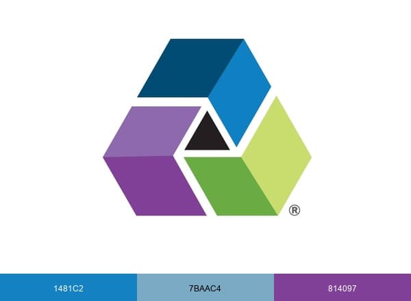AEG Vision brand color palette