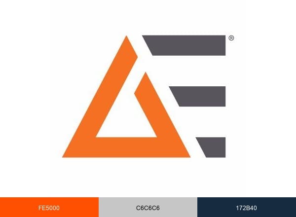 Advanced Energy brand color palette