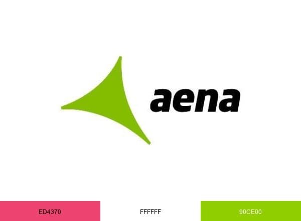 Aena brand color palette