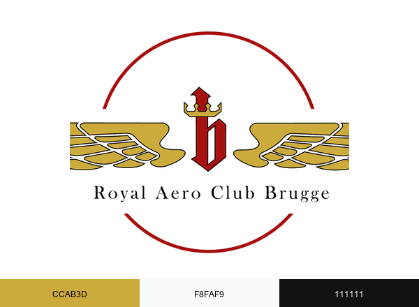 Aero Club Brugge brand color palette