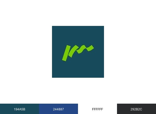 Iași International Airport brand color palette