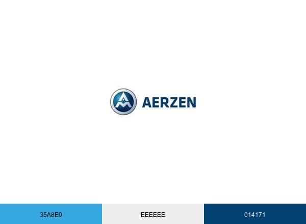 AERZEN worldwide brand color palette