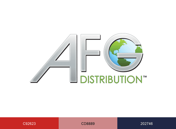 AFG Distribution brand color palette