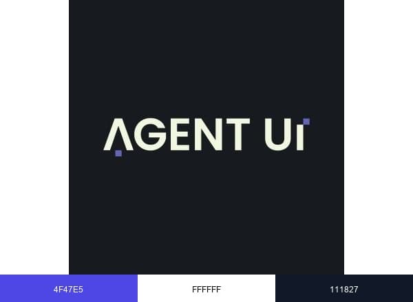 Agent UI brand color palette