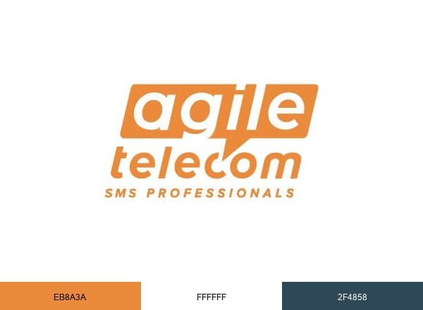 Agile Telecom brand color palette