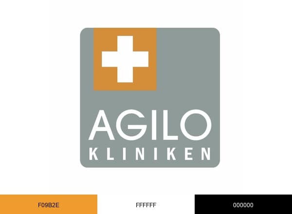 Agilokliniken brand color palette