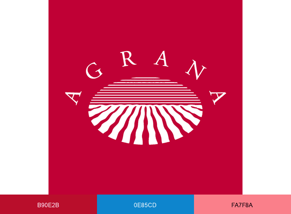 AGRANA Group brand color palette