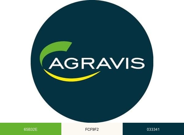 AGRAVIS Raiffeisen AG brand color palette