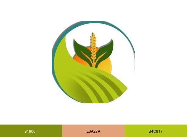 Agri Farming brand color palette