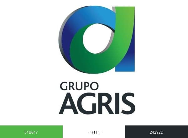 Grupo Agris brand color palette