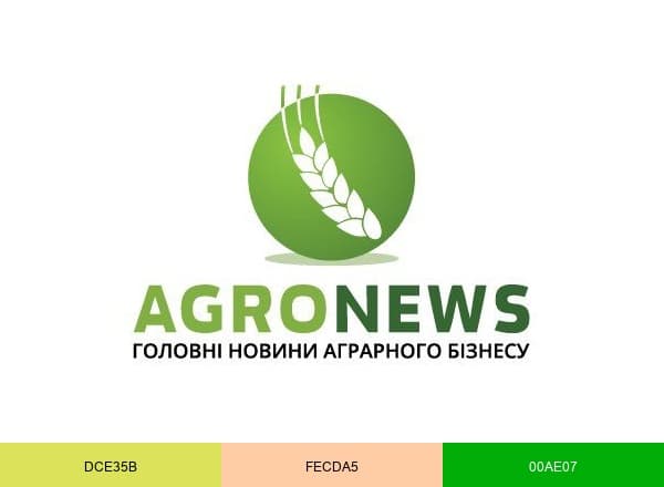 Agro News brand color palette