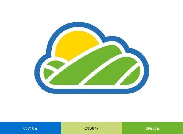 Agroptima brand color palette