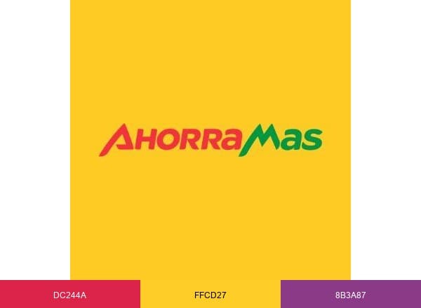 Ahorramas brand color palette