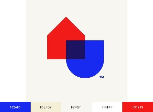 American Home Shield brand color palette