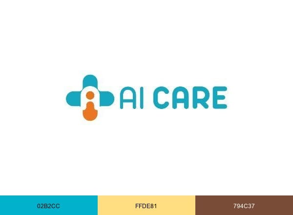 Ai Care brand color palette