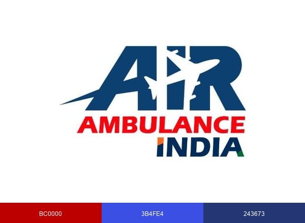 Air Ambulance-India brand color palette