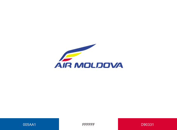 Air Moldova brand color palette