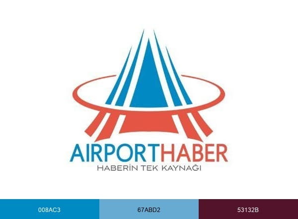 AirportHaber brand color palette