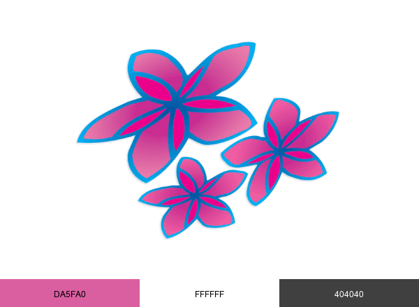 Air Rarotonga brand color palette