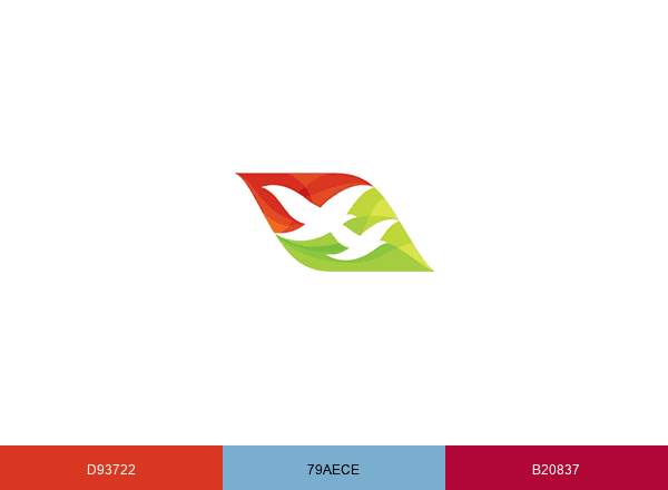 Air Seychelles brand color palette