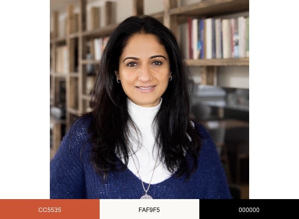 Aisha Subhani Design brand color palette