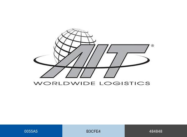 AIT Worldwide brand color palette