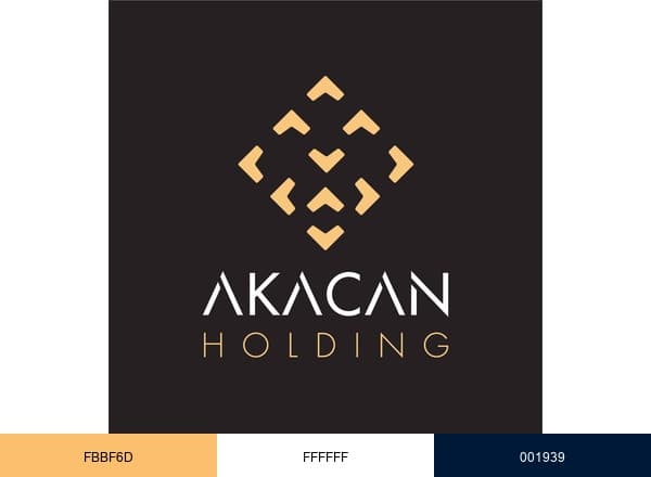 AKACAN Holding brand color palette