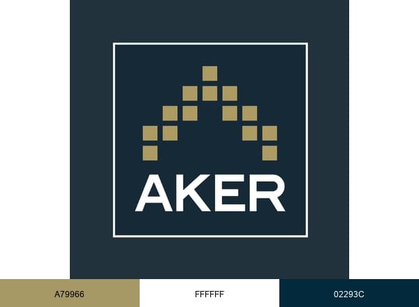 Aker ASA brand color palette