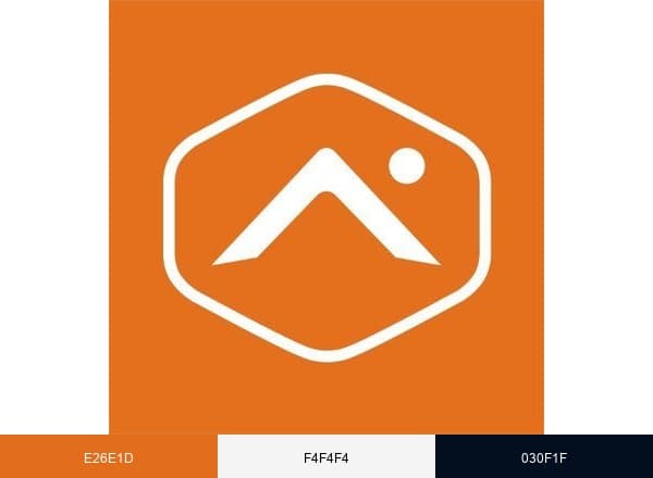 Alarm.com brand color palette