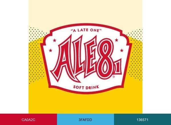 Ale-8-One brand color palette