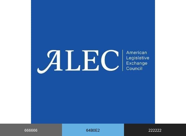 American Legislative Exchange Council brand color palette