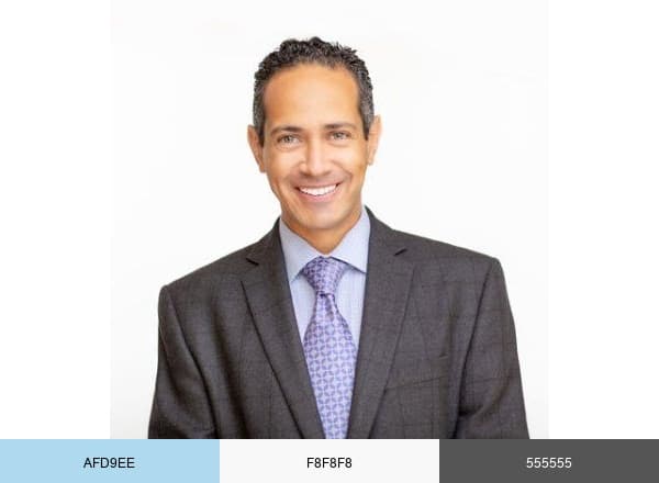 Alexandria Center of Dentistry brand color palette
