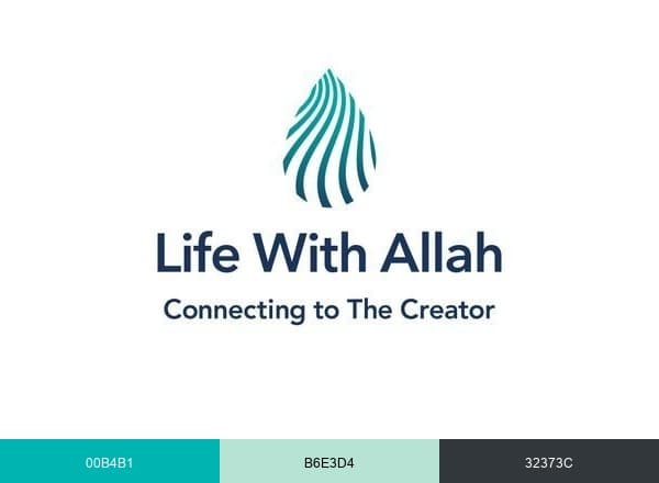 Life With Allah brand color palette
