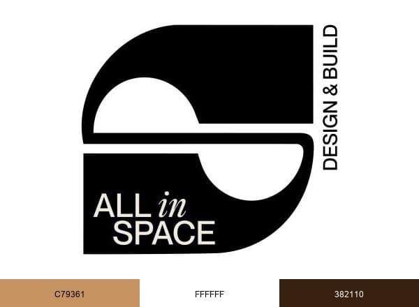 ALL IN SPACE brand color palette