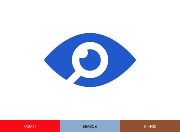 All About Vision brand color palette